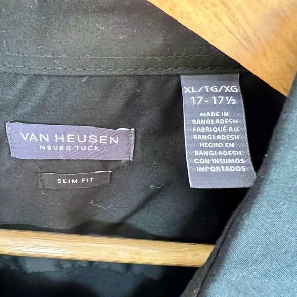 Van Heusen Slim Fit Never Tuck Shirt - Picture 5 of 6